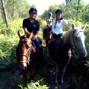 Balade à cheval en forêt 1h30